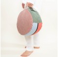 Eco Yoga Cushion Summer - Organic Linen & Organic Spelt Hulls » nahtur-design