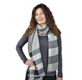 Felizia Women’s Scarf, Premium Baby Alpaca & Silk, XXL scarf | AlpacaOne