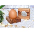 Olive Wood Egg Holder "Troué" | Olivenholz erleben