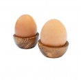 Sustainable Egg Cups PICCOLO olive wood » D.O.M.