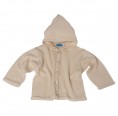 Eco Terrycloth Hoodie Jacket, natural - Eco Wool & Silk | Reiff