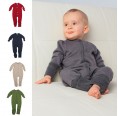 Eco Jumpsuit / Sleepsuit Terrycloth - Organic Wool/Silk | Reiff