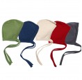 Baby Bonnet Cap of Organic Terrycloth & Silk | Reiff