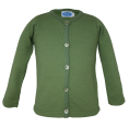 Green Organic Terrycloth Cardigan for girls | Reiff