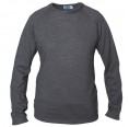 Men's organic long-sleeved shirt grey | Reiff