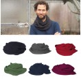 Men Circle Scarves, Eco Wool & Silk Winter Scarf | Reiff