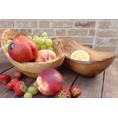 D.O.M. Olive Wood Fruit Bowl oval & rustic | Olivenholz erleben