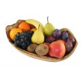 D.O.M. Olive Wood Fruit Bowl oval 37 cm | Olivenholz erleben