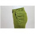 Green linen trousers for women | bloomers