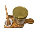 Olive Wood Serving Tray "Honey" » D.O.M.