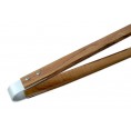 D.O.M. olive wood barbeque tongs