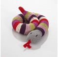 Handmade Rattle Snake of Cotton various colours | Pebble