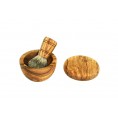 3-part Olive Wood Shaving Set & shaving bowl & brush | D.O.M.