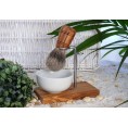 Olive Wood Shaving Kit CLASSIC with badger hair shaving brush | D.O.M.
