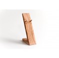 olive wood grooming set with wet razor stand | D.O.M.