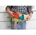 Eco wooden tools in kids tool belt | EverEarth