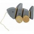 EverEarth Pull along toy Shark - eco wooden toy
