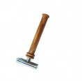 Reusable Wet Razor CLASSIC with olive wood handle K2 » D.O.M.
