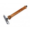 Reusable Safety Razor CLASSIC with olive wood handle K2 Luxury » D.O.M.