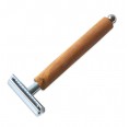 Reusable Safety Razor CLASSIC with olive wood handle Watrmann Luxury » D.O.M.