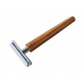 Safety Razor short Anna with olive wood handle | D.O.M.