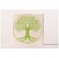 Coaster in Travertine Tree of Life – Green » Living Designs