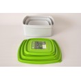 Greenline freezer container square with lid | Gies