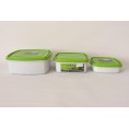 Gies Greenline square Food Storage 3 Container Set