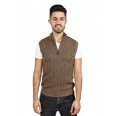 Casual Sweater Vest with Zipper for men | AlpacaOne