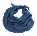 Crepe Scarf for Women, organic wool, pacific | Reiff