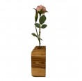 Vase "in vitro" olive wood | D.O.M.