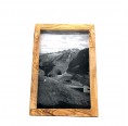 Glassless Picture Frame Olive Wood 30x20 cm » D.O.M.