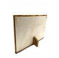 Olive Wood Picture Frame 40x30 cm with strap for mounting » Olivenholz erleben