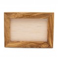 olive wood picture frame 10x15 cm with customised engraving » D.O.M.