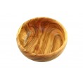 Olive Wood Bowl, round Ø 13 cm - natural bowl | D.O.M.