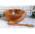 Eco-friendly Baby food spoon and bowl, olive wood » D.O.M.