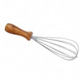 Eco Eggbeater Stainless Steel with Olive Wood Handle | D.O.M.