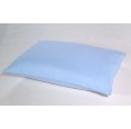 Light Blue Organic Cotton Renforcé Pillowcase for Neck Pillow 25x40 cm by speltex