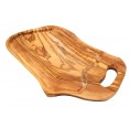 Natural Olive Wood Cutting Board with Handle & Juice Groove » D.O.M.