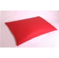 Organic Cotton Pillowcase 35x50 cm, Berry Red for speltex travelling pillow