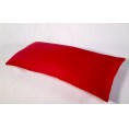 speltex Organic Cotton Pillowcase for Knee Pillow 25x60 cm Cherry