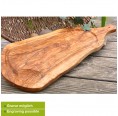 Olive Wood Carving Board with Handle & Juice Rim » D.O.M.
