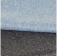 Reversible Loden Flannel Bedding Light Blue/Anthracite » nahtur-design