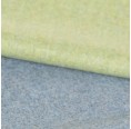Reversible Loden Flannel Bed Linen Light Blue/Light Green » nahtur-design