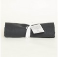 Summer Organic Linen Blanket anthracite » nahtur-design