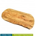 Rustic Olive Wood Cutting Board natural shape » D.O.M.