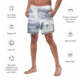 Men’s Board Shorts 'Cloudy Print' recycled Polyester » earlyfish