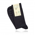 Groedo Organic Cotton Socks, black, Unisex sizes 35-46
