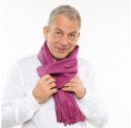 Eco-friendly Scarf pink - mulesing-free Loden » nahtur-design