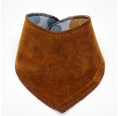 Absorbent Burp Cloth Eco Cotton & Plush Light Brown | bingabonga